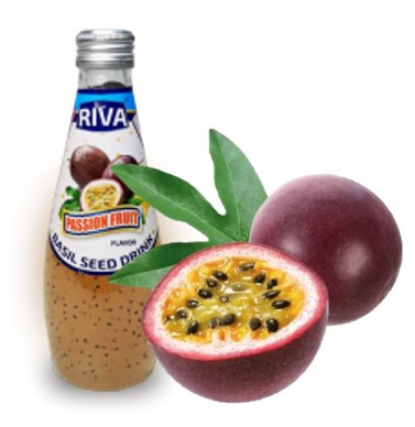 Напиток Семена базилика с ароматом Маракуйя Passion fruit 290 мл (24шт-упак)
