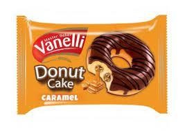 Vanelli Donut Caramel 40gr 6*24 (кекс пончик) №72672 1