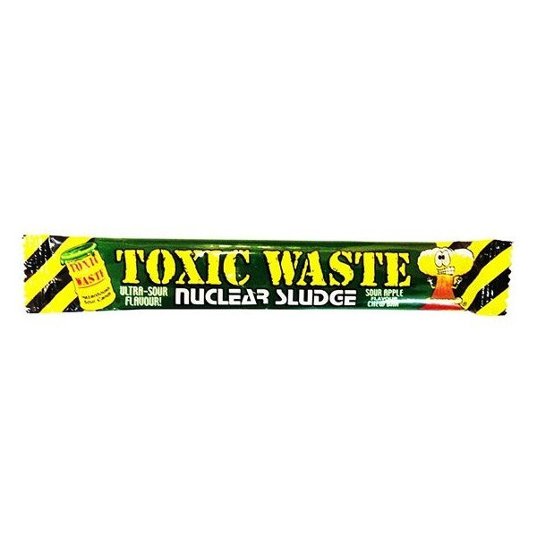 Жев.конфета "TOXIC" зеленая -яблоко 20грх50шт /TOXIC WASTE/Пакистан
