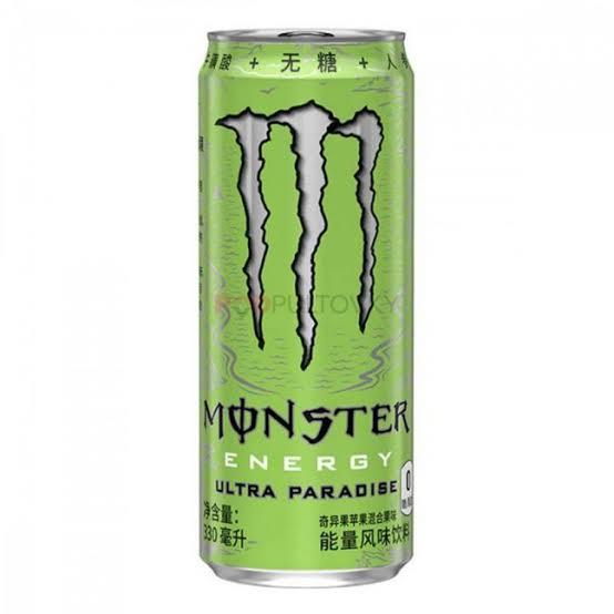 Напиток энергетический Monster со вкусом киви и яблока, без сахара 330 мл Китай ж/б