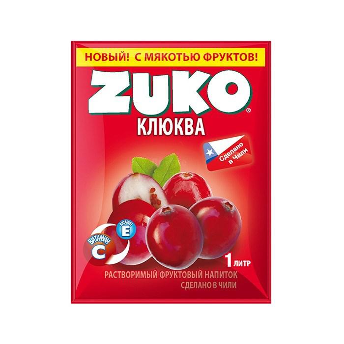 Растворимый напиток Zuko Клюква