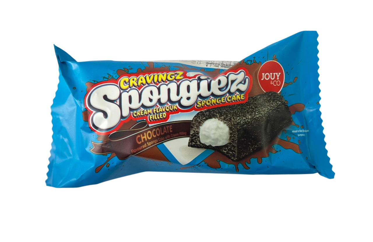 Бисквит Cravingz Spongiez шоколадный с кремовой начинкой 40 г