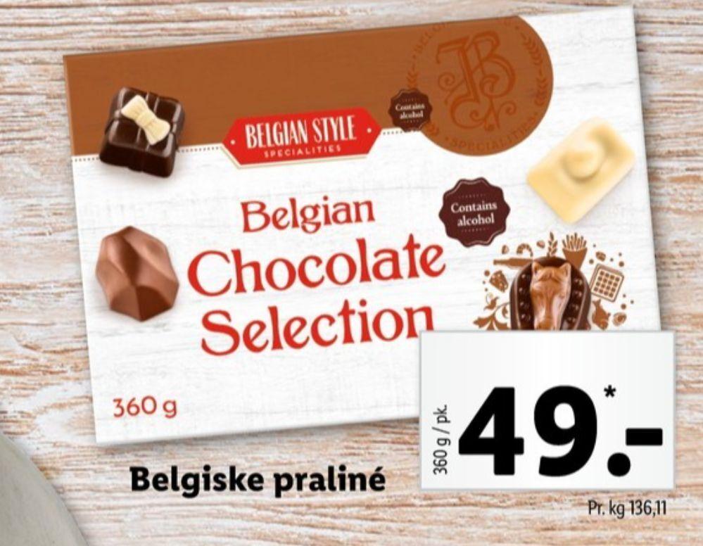 Шоколад Belgian Chocolate Selection 360гр.