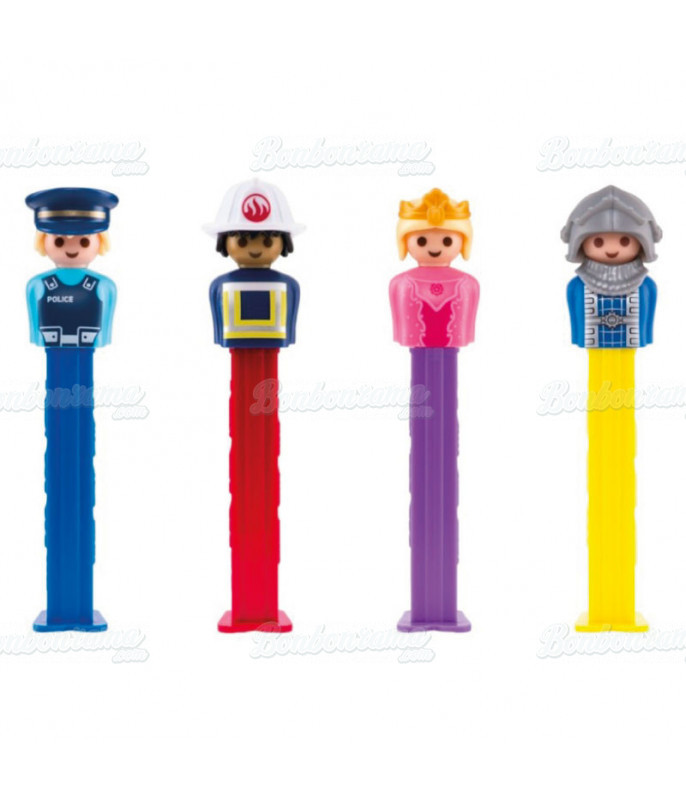 PEZ Игрушка PLAYMOBIL Человечки + конфеты  17 гр /Венгрия/
