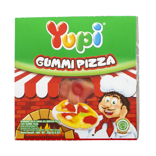 Жев. мармелад Yupi Pizza 23г /Индонезия/  (24 шт в упак)
