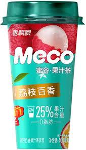 Фруктовый чай Meco Со вкусом личи и маракуйя 400 мл Китай ПЭТ