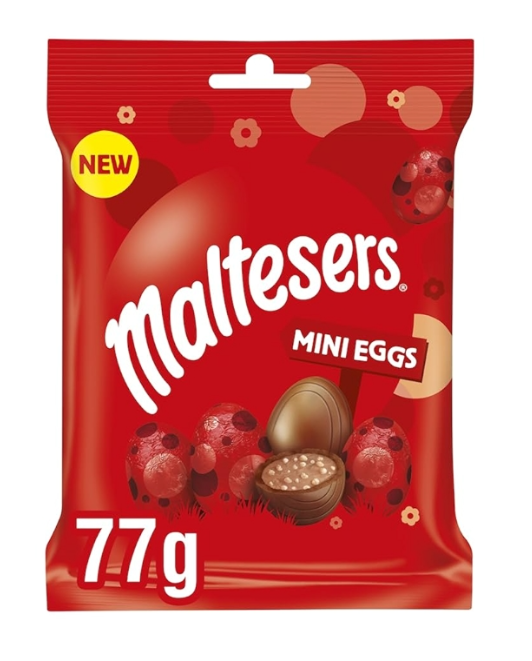 Шоколадные яйца Maltesers Mini Eggs 77 гр