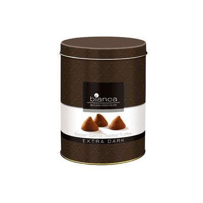 Belgian Truffles Трюфели BIANCA  Extra Dark 300 гр. (ж/б)