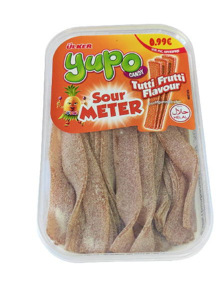 Жев.мармелад Пластинки Тутти Фрутти Ulker ЖЕЛТЫЕ 225гр. (0,225кг) Yupo