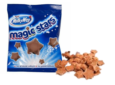 Шоколадные конфеты MilkyWay Magic Stars 100 гр (12 шт в упаковке)