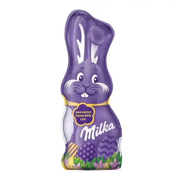 Шоколадная Фигурка Зайчик Milka Alpine Milk 45 гр (24 шт в упаковке) 1