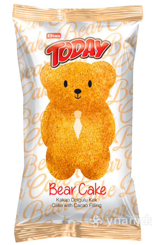 Кекс TODAY BEAR Шоколадный Крем 40 гр (24 шт в упак)*
