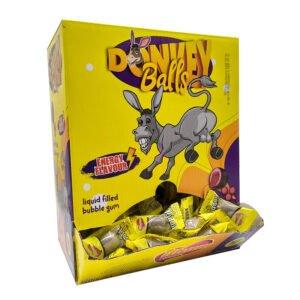 Жевательная резинка Ilham Sweets Donkey Balls яйца осла (с жидким центром) 3,5гр(200штв коробке)