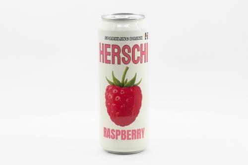Напиток б/а газ. HERSCHI Rasberry Со вкусом Малины 450 мл Россия ж/б