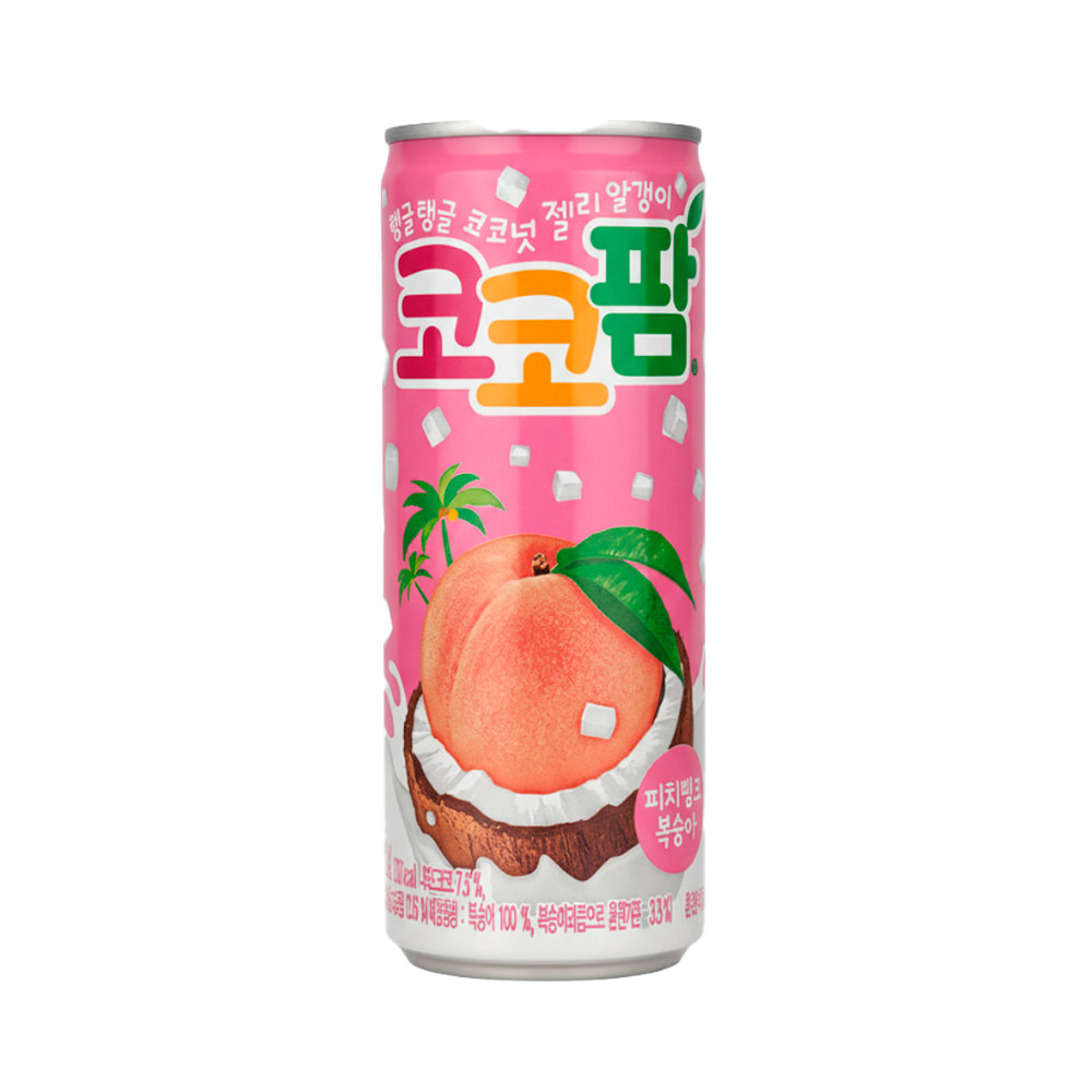 Напиток безалкогольный Haitai Cocopalm drink Peach Pink   240мл