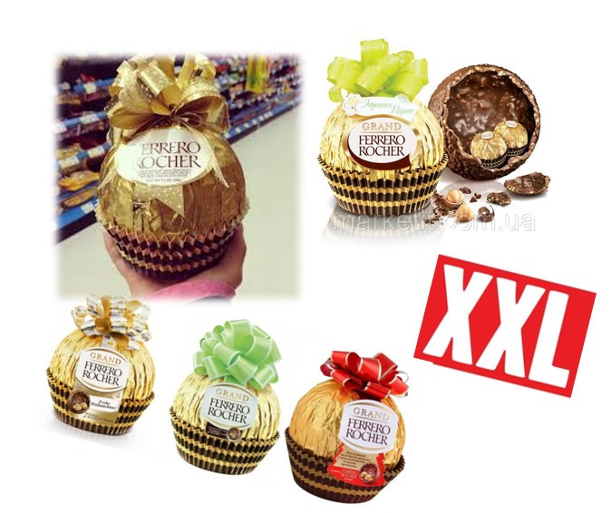 Гигантская конфета Ferrero Rocher XXL 125гр