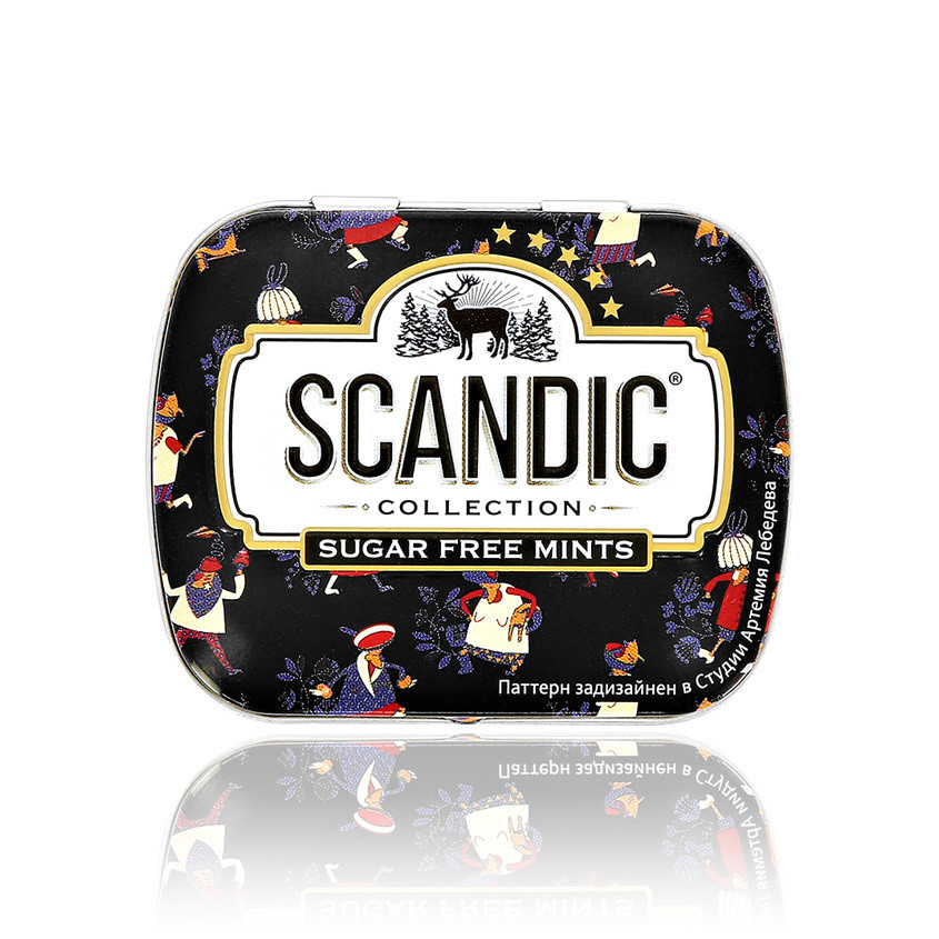 Конфеты Scandic Strawberry Mix by Артемий Лебедев  14гр