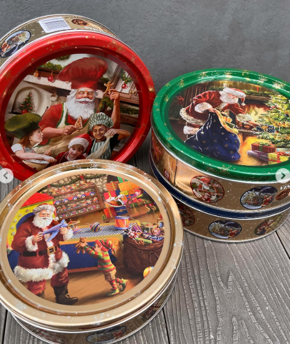 Печенье Новогоднее Vintage Christmas ж/б 340 гр