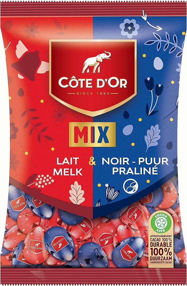 Шоколадные яйца COTE D'OR  MIX 350 гр / Бельгия