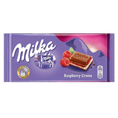Milka Raspberry Cream (100 грамм) (22 шт. в упаковке) ЕВРОПА 0