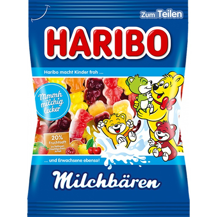 Мармелад Haribo milchbären 175гр /Германия/