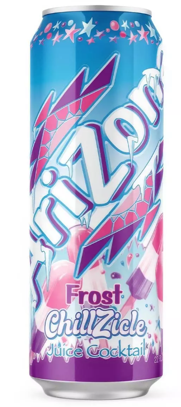 Холодный чай AriZona Frost Chillzicle 650ml (24 шт. в упак)