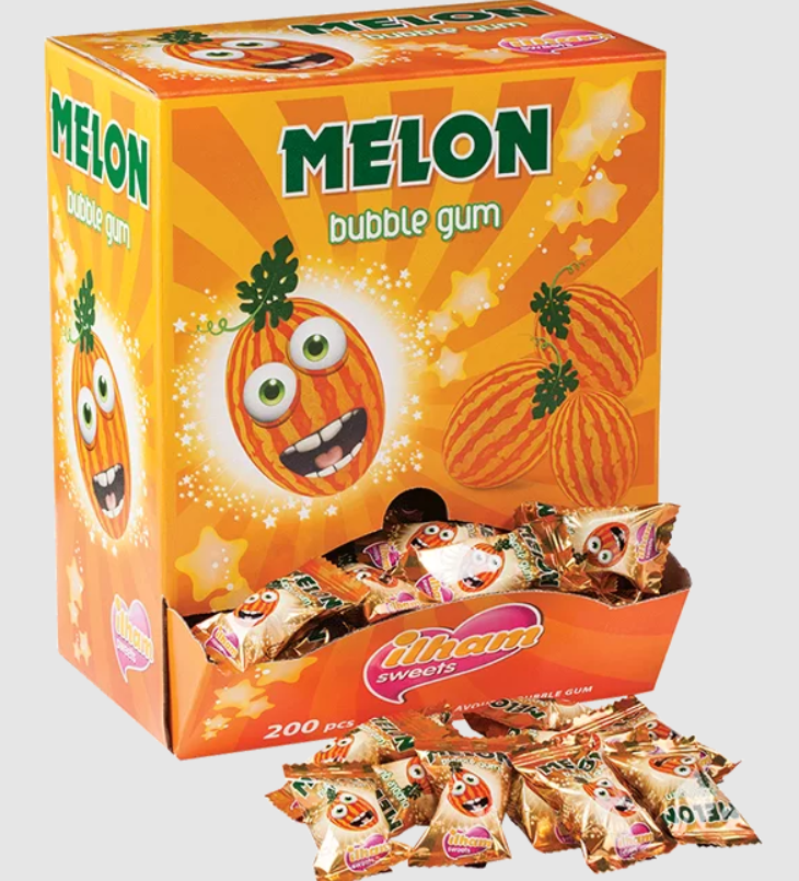 Жевательная резинка Ilham Melon 3,5гр (200штв коробке)