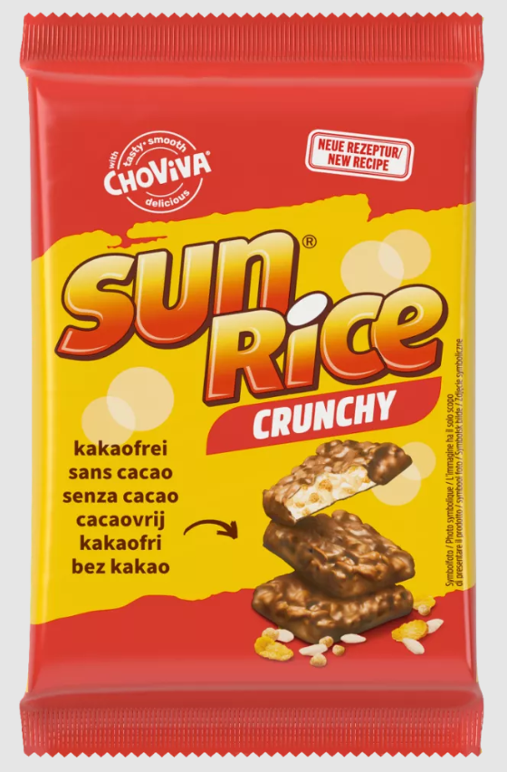 Батончики Sun Rice Crunchy 250 гр