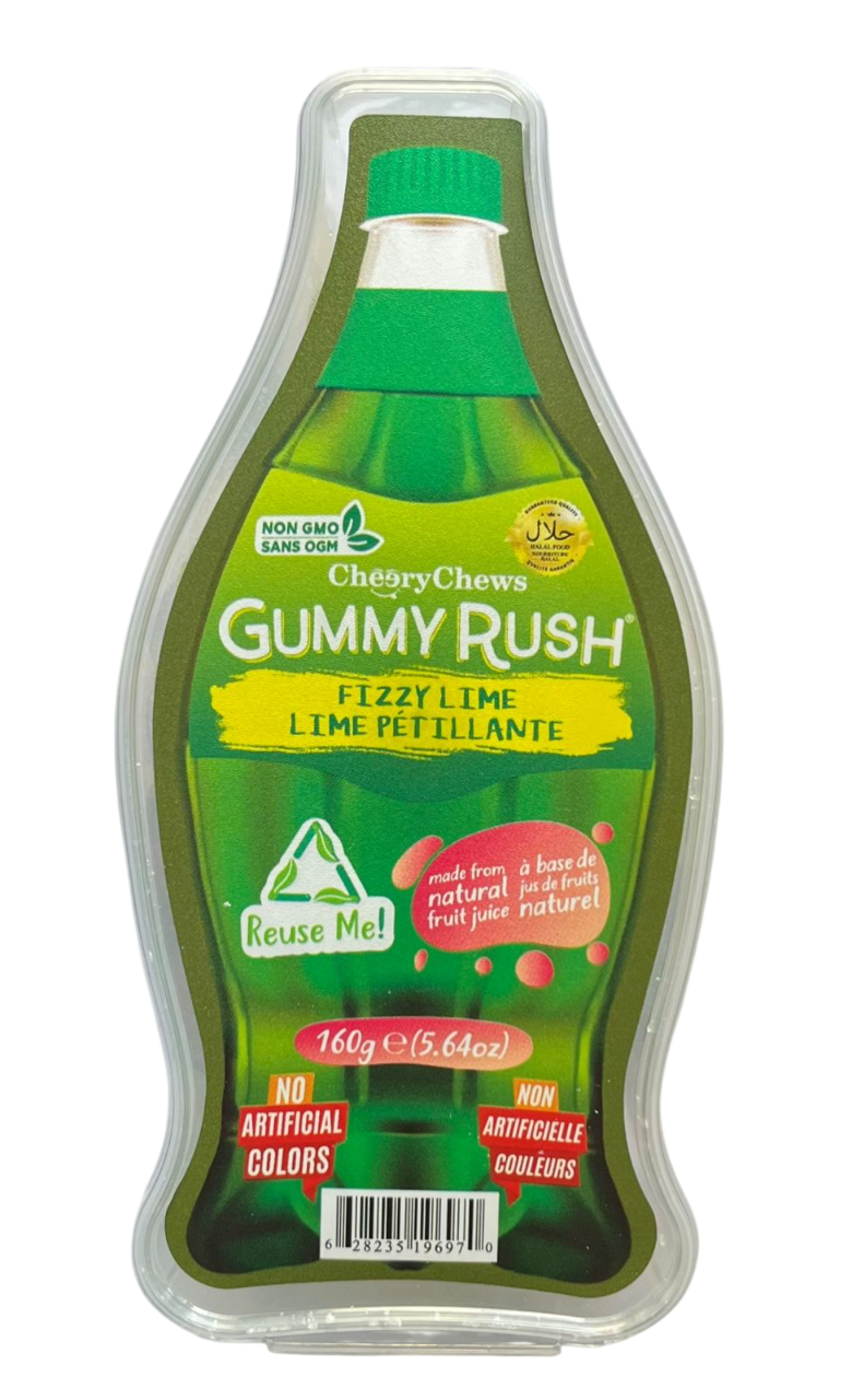 Жев.мармелад Кола бутылочка Кислый Лайм 160 гр / Gummy Rush