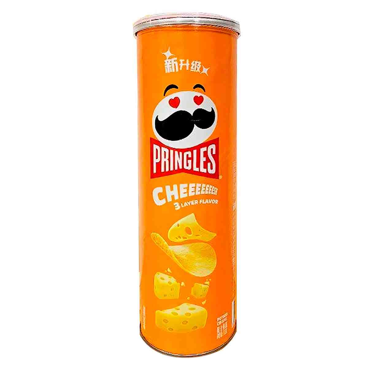 Картофельные чипсы Pringles Cheesy Cheese со вкусом сыра, 110 г