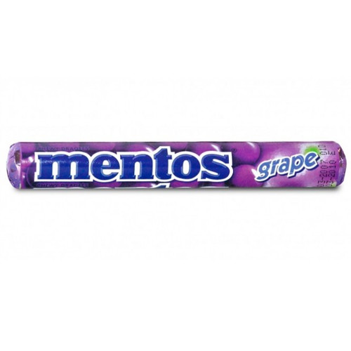 Жев.конфеты Mentos Roll Grape Виноград 29 гр (14 шт в упак)