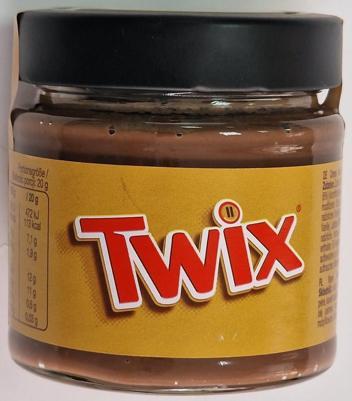 Шоколадная паста Twix 200гр /Европа/