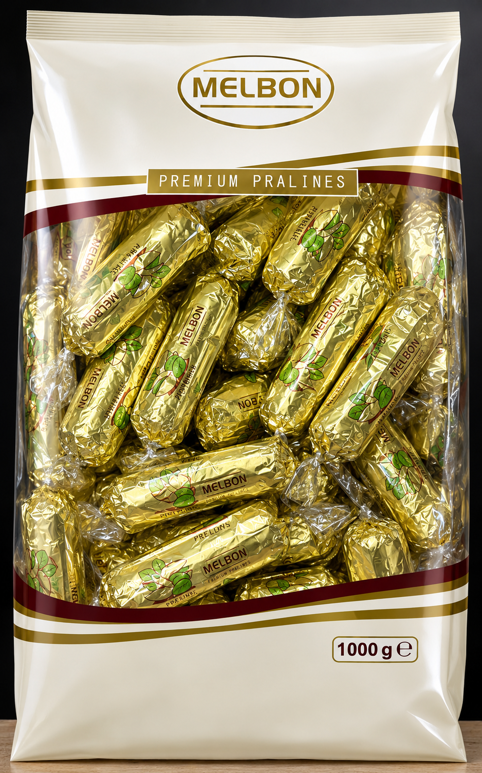 Шоколадные конфеты CHOCO ROLL Pistachio 1 кг / Melbon