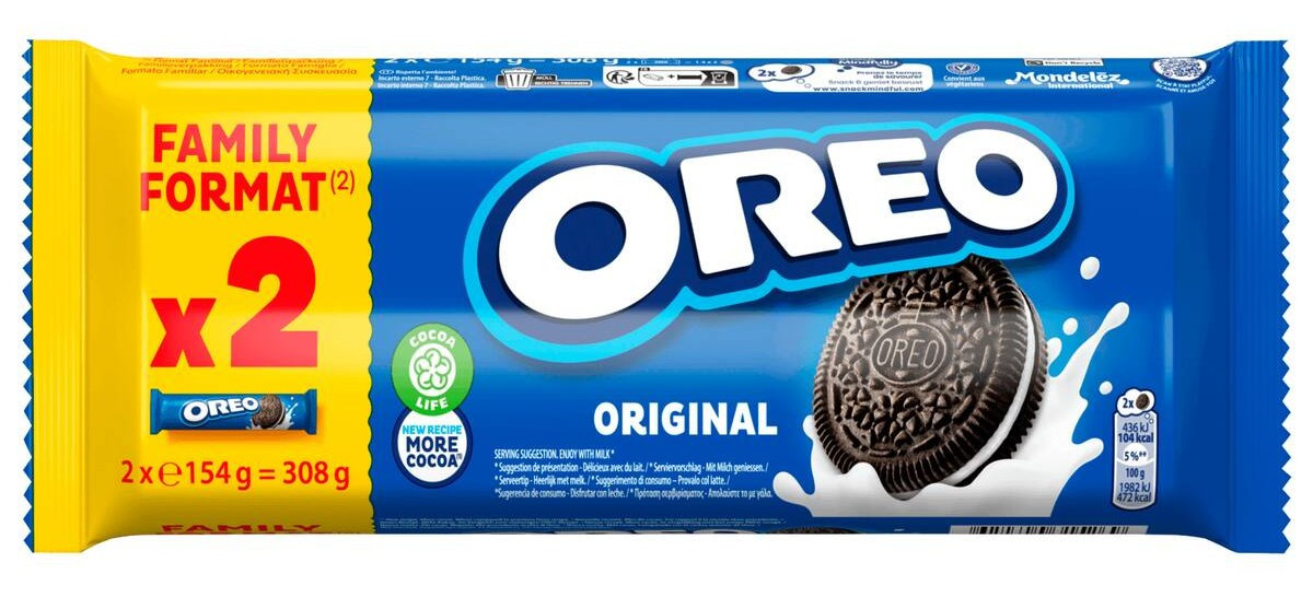 Печенье Oreo Original 308 гр