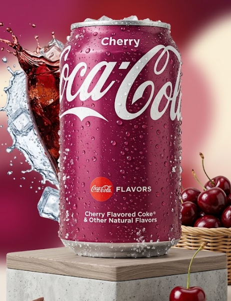 Coca-Cola Cherry Вишня 330ml Европа (24шт-упак)
