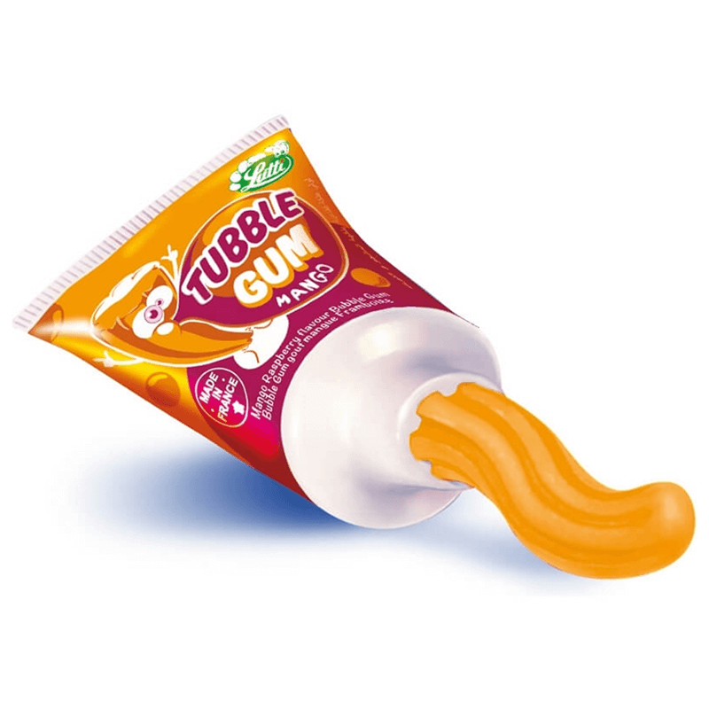 Жев.резинка Tubble Gum Mango 35 гр (36 шт в упаковке)  Lutti